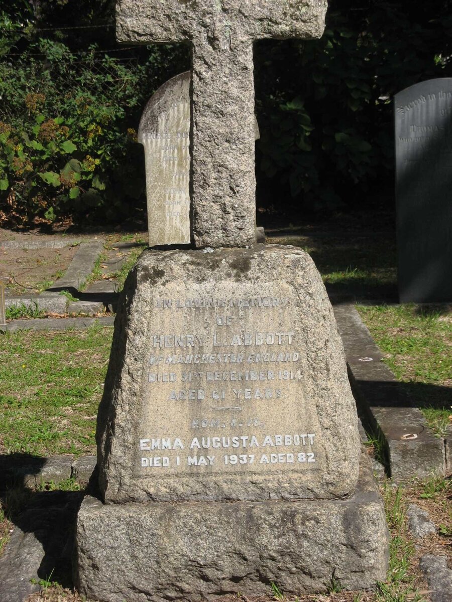 ABBOTT Henry L. -1914 &amp; Emma Augusta -1937
