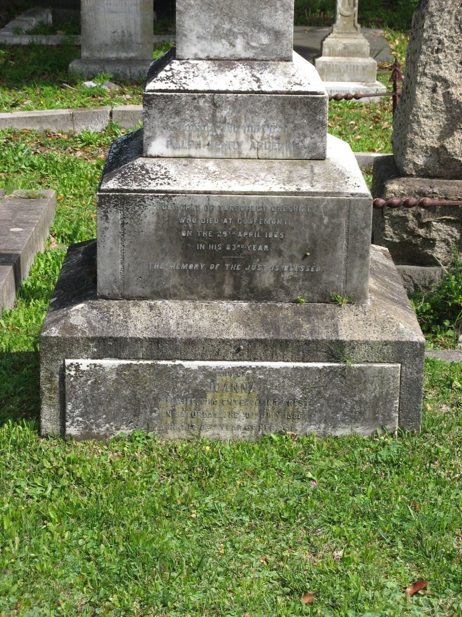 ARD? Ralph Henry -1885 &amp; Joanna -1886