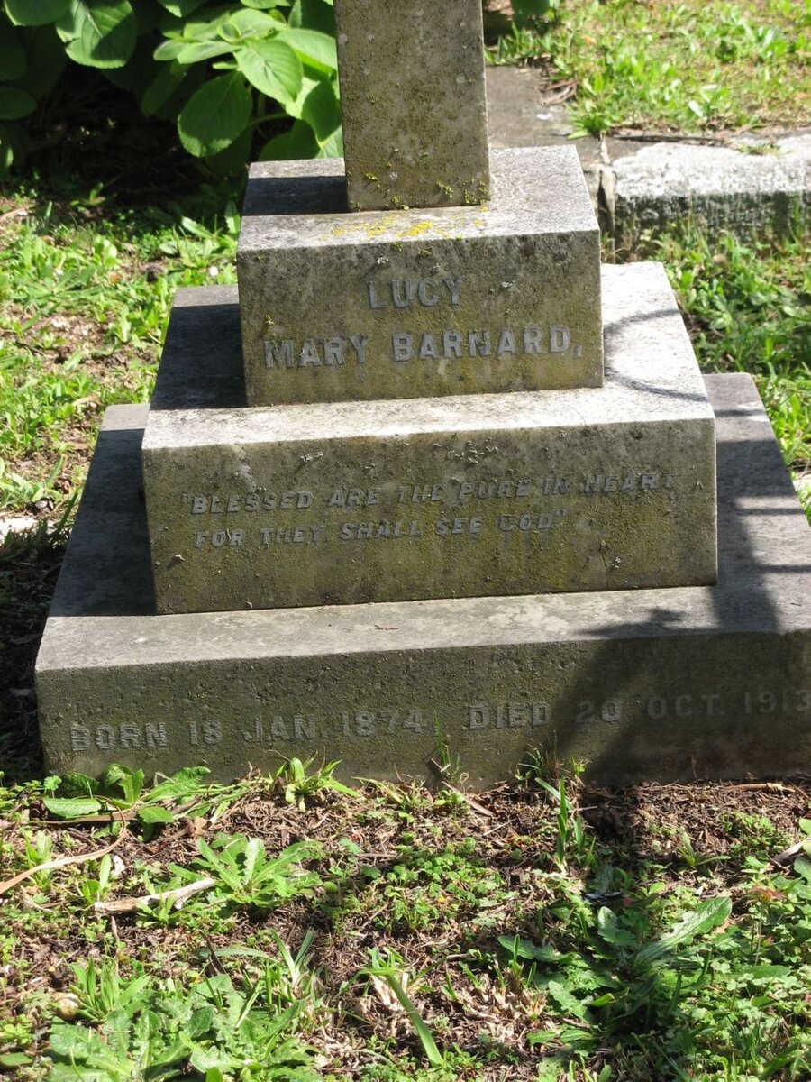 BARNARD Lucy Mary 1874-1913