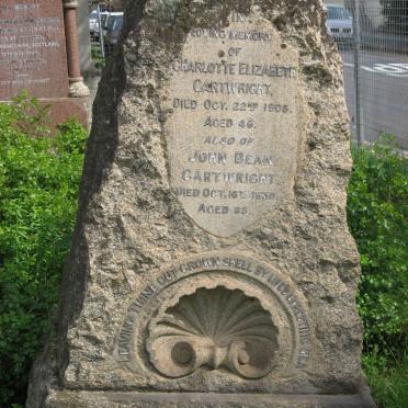 CARTWRIGHT John Dean -1930 &amp; Charlotte Elizabeth -1908