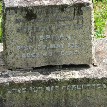 CHAPMAN Norman Peter -1921