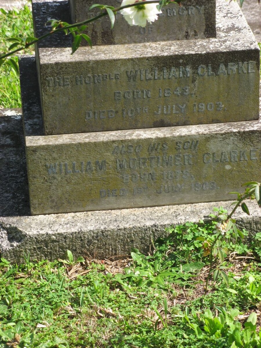 CLARKE William 1843-1903 :: CLARKE William Mortimer 1875-1903