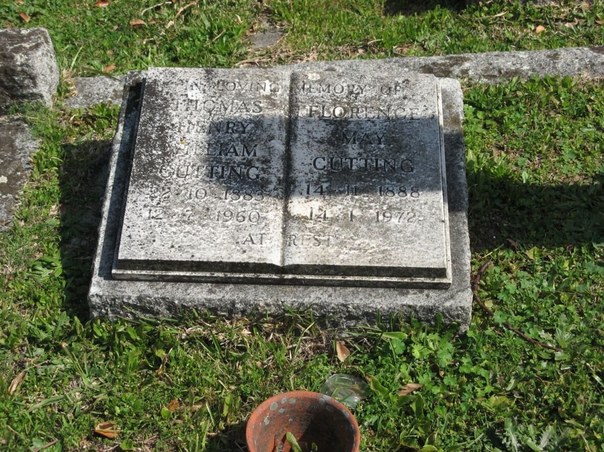 CUTTING Thomas Henry William 1883-1960 &amp; Florence May 1888-1972