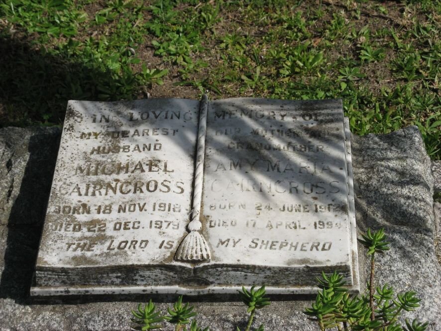 CAIRNCROSS Michael 1918-1979 :: CAIRNCROSS Amy Maria 1912-1994