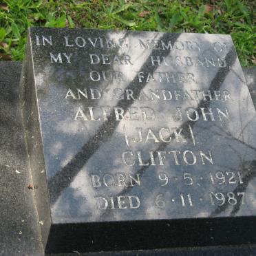 CLIFTON Alfred John 1921-1987