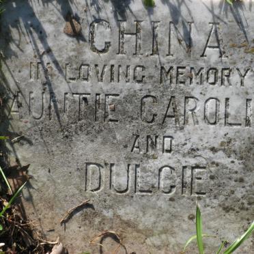 CHINA Caroline :: CHINA Dulcie