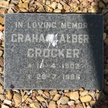 CROCKER Graham Albert 1903-1986