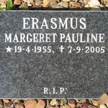 ERASMUS Margeret Pauline 1955-2005