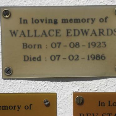 EDWARDS Wallace 1923-1986