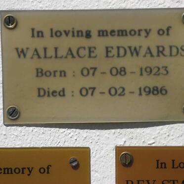 EDWARDS Wallace 1923-1986