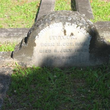 FITTOCK Catherine Elizabeth 1861-1942