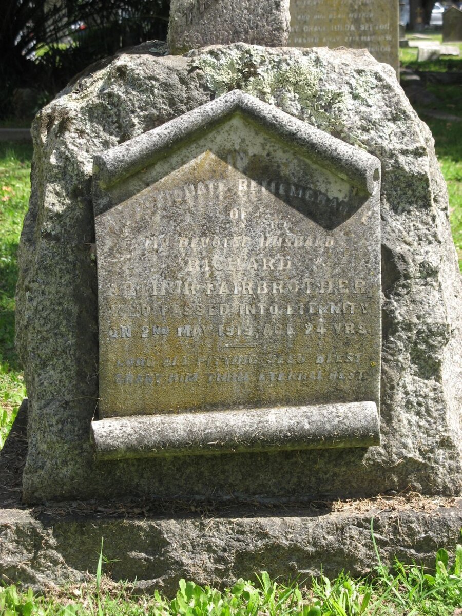 FAIRBROTHER Richard Arthur -1919