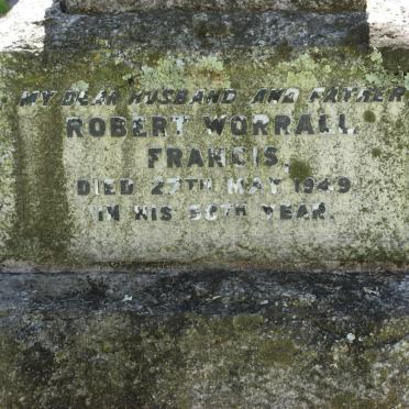 FRANCIS Robert Worrall -1949