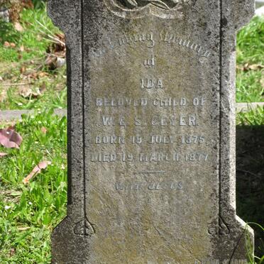 GEYER Ida 1875-1877