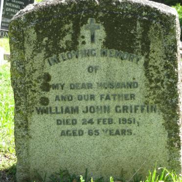 GRIFFIN William John -1951
