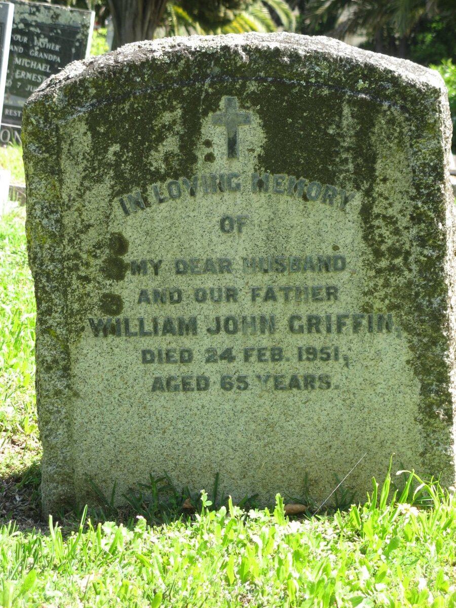 GRIFFIN William John -1951