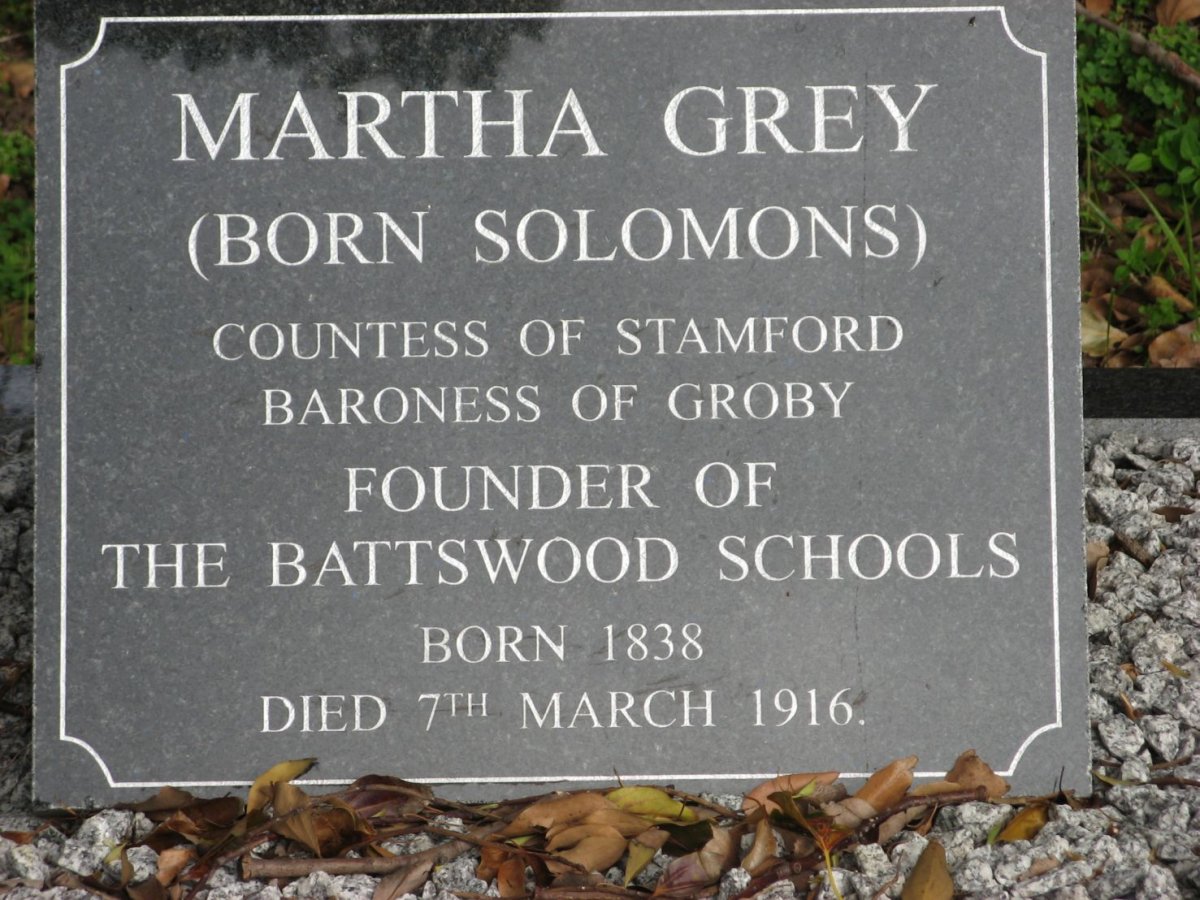 GREY Martha nee SOLOMONS 1838-1916