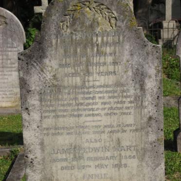 HART James Edwin 1866-1928 &amp; Annie -1954 :: HART Emma Dorothy -1897