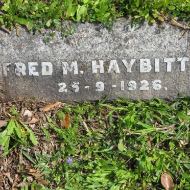 HAYBITTEL Fred M. -1926