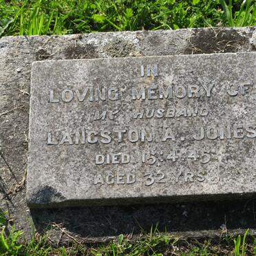 JONES Langston A. -1945