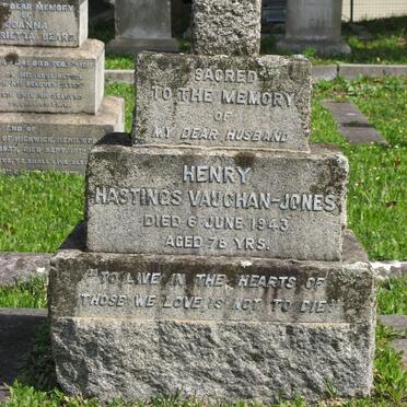 JONES Henry Hastings, VAUGHAN -1943