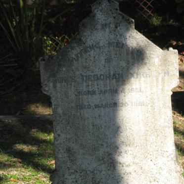 KIRSTEN Agnes Deborah 1861-1891