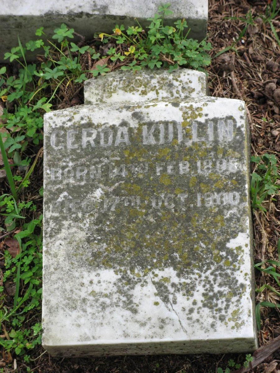 KULLIN Gerda 1898-1900