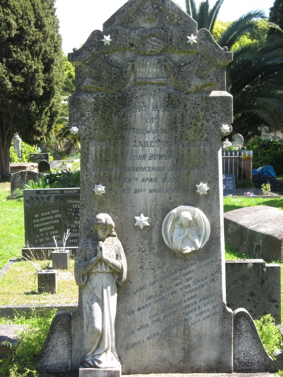 LATEGAN Mary Elizabeth nee BOWEN 18??-19??