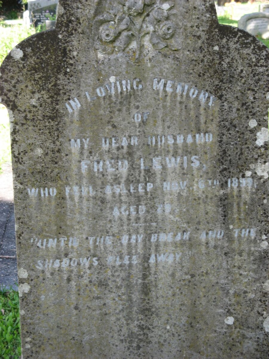 LEWIS Fred -1899