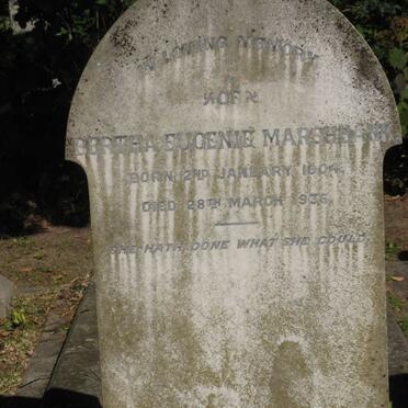 MARSHBANK Bertha Eugenie 1904-1936