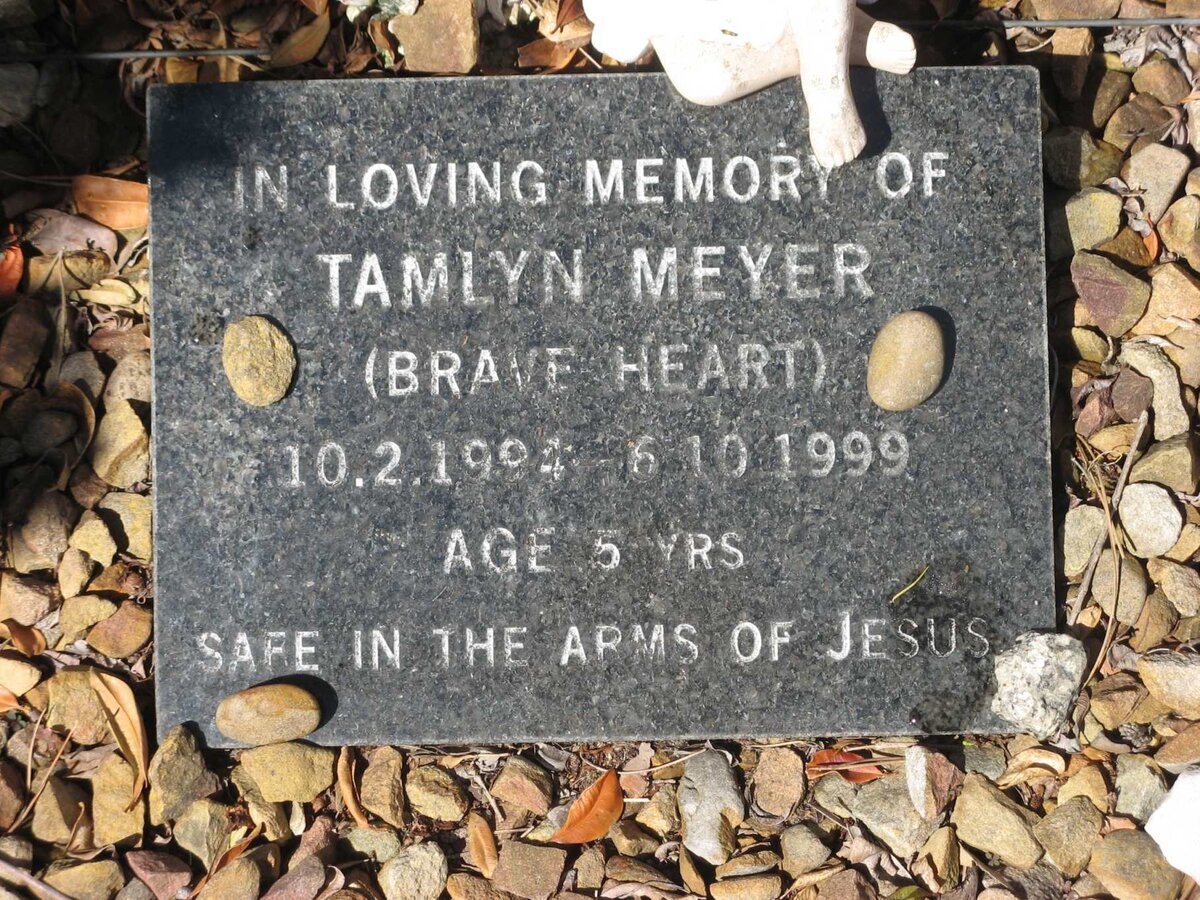 MEYER Tamlyn 1994-1999