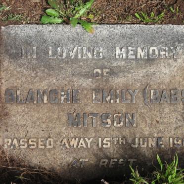 MITSON Blanche Emily -1969