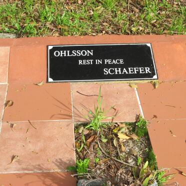 OHLSSON :: SCHAEFER