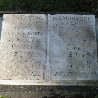 PETERSEN Kenneth Charles 1922-1978 &amp; Gladys Imelda 1932-2001