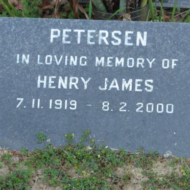 PETERSEN Henry James 1919-2000