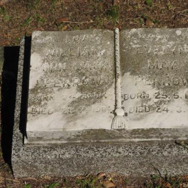 PERROW William John 1893-1967 &amp; Evelyn May 1894-1975