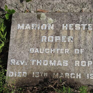 ROPER Mary nee RIDGILL 1856-1939 :: ROPER Marion Hester :: DAVIE Vera Catherine nee ROPER