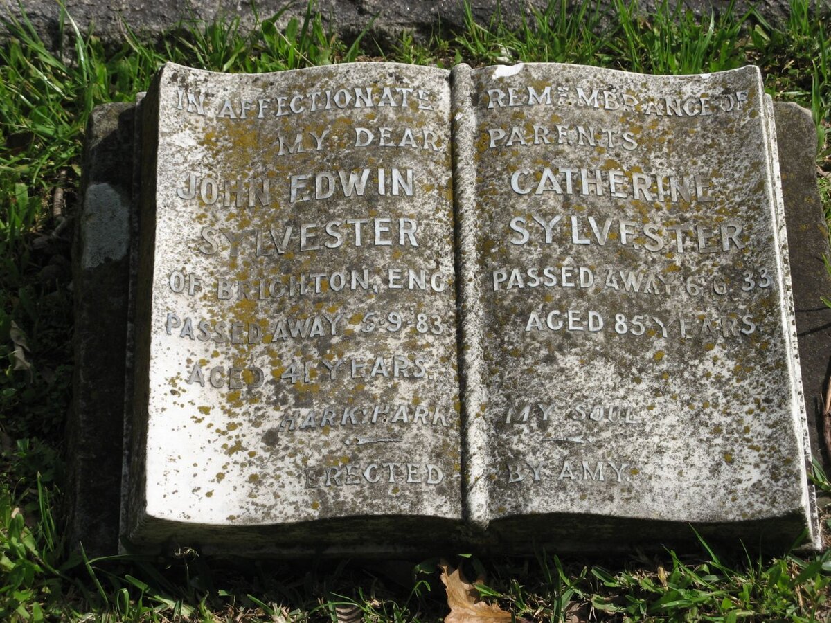 SYLVESTER John Edwin -1883 &amp; Catherine -1933