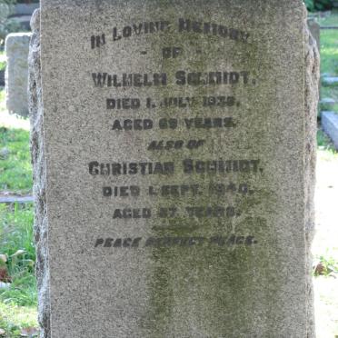 SCHMIDT Wilhelm -1938 :: SCHMIDT Christian -1940