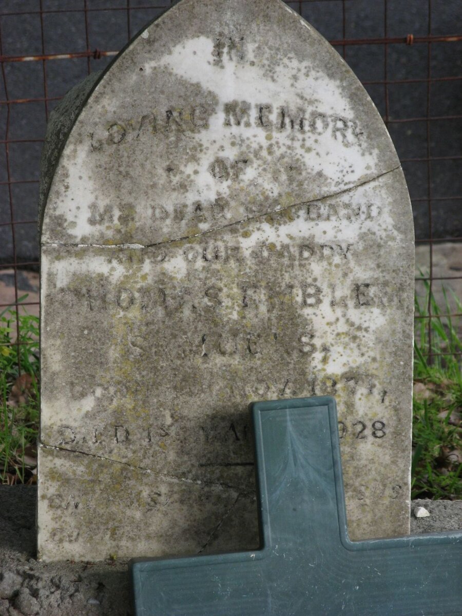 SAMUELS Thomas ?mble 187?-1928