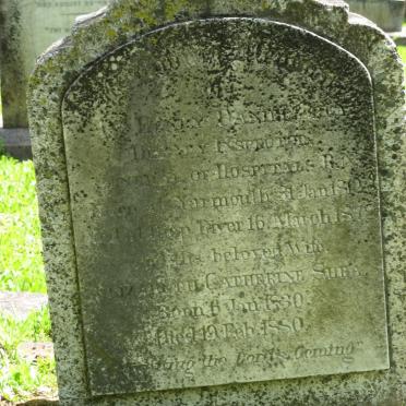 SHEA Henry Daniel 181?-1878 &amp; Elizabeth Catherine 1830-1880