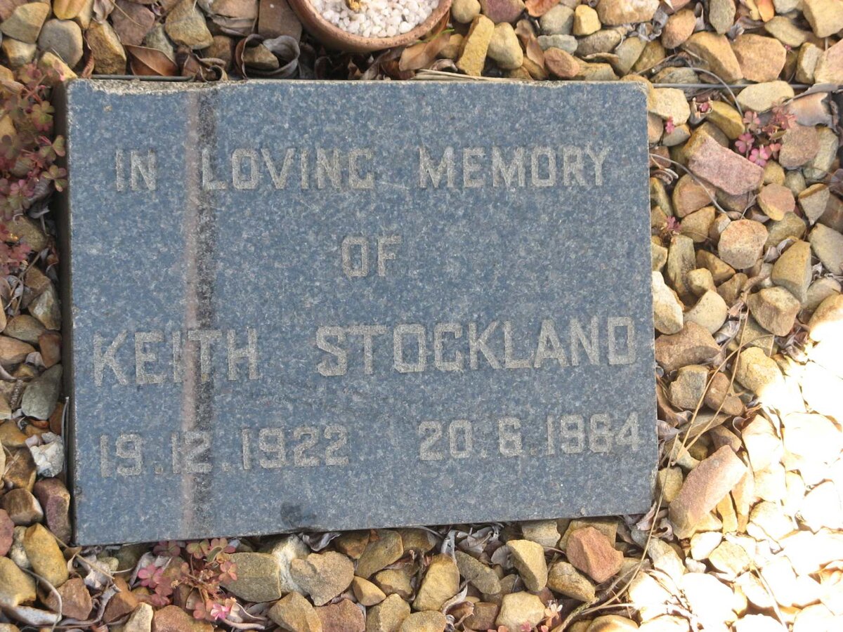STOCKLAND Keith 1922-1984