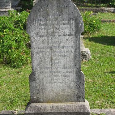 THEUNISSEN Hanna Francina 1898-1913 :: THEUNISSEN Hanna Maria -1916 :: THEUNISSEN Daniel Johannes -1925