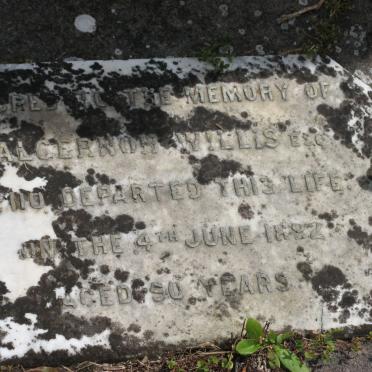 WILLIS Algernon -1882