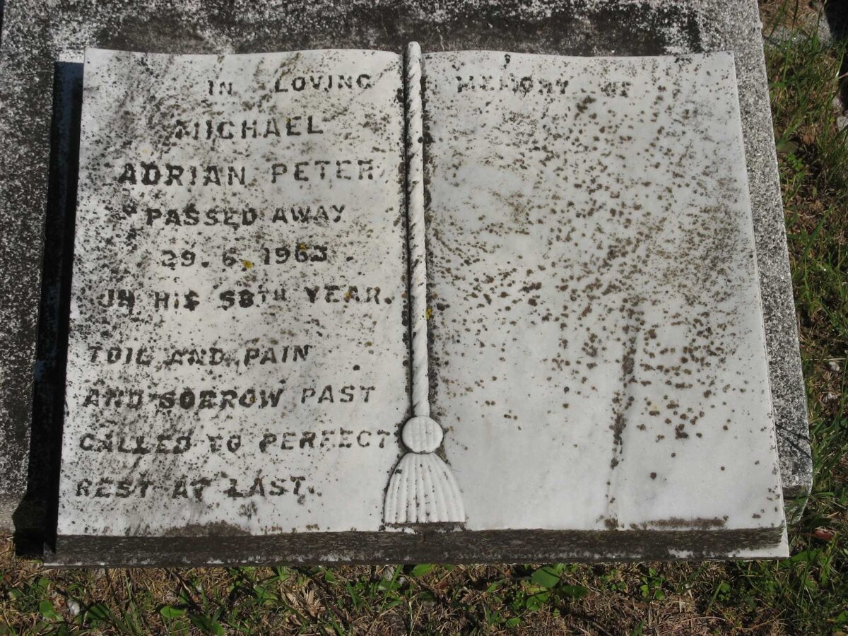 ? Michael Adrian Peter -1963