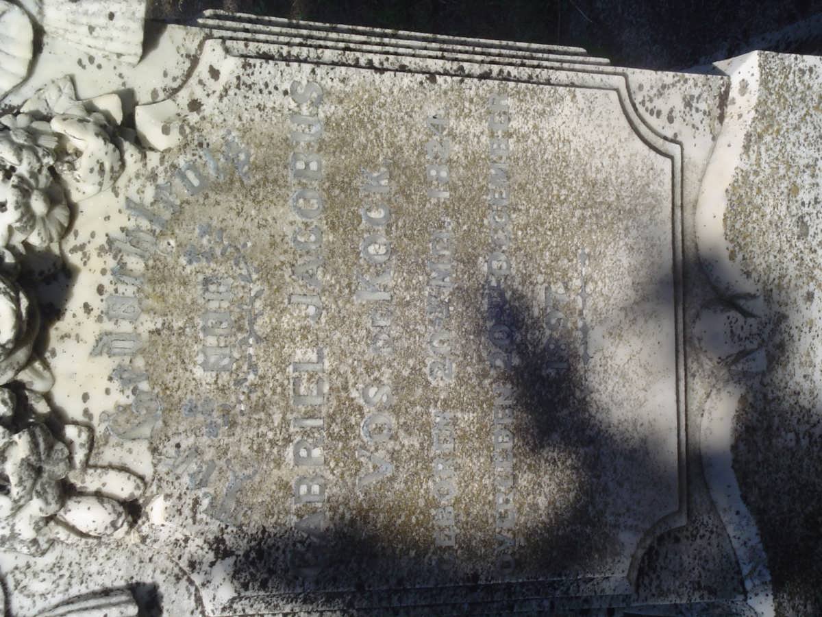 KOCK Gabriel Jacobus Vos, de 1824-1897