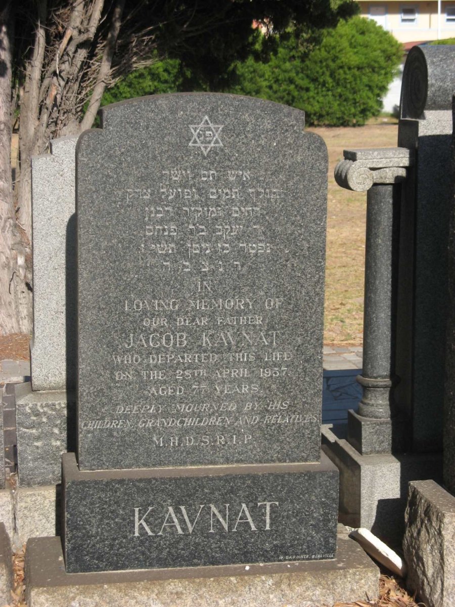 KAVNAT Jacob -1957