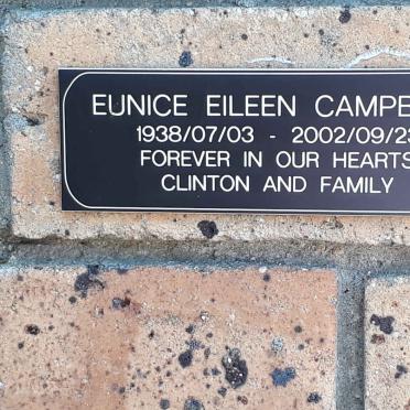 CAMPBELL Eunice Eileen 1938-2002