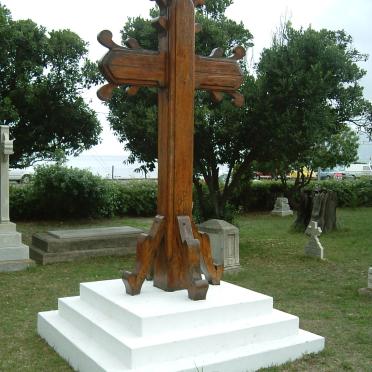 5. Wooden cross Kalk Bay