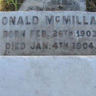 McMILLAN Donald 1903-1904